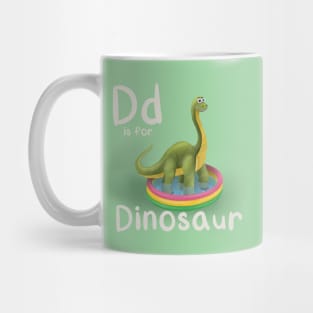 D is for Dinosaur Mug